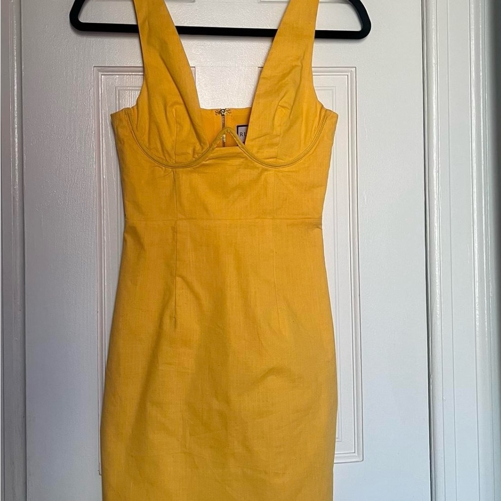 Yellow Mini Dress